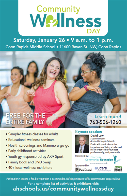 Community Wellness Day offers free events for the entire family